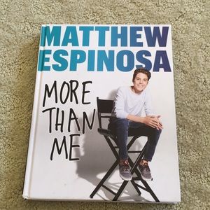 Matthew Espinosa More Than Me signed book